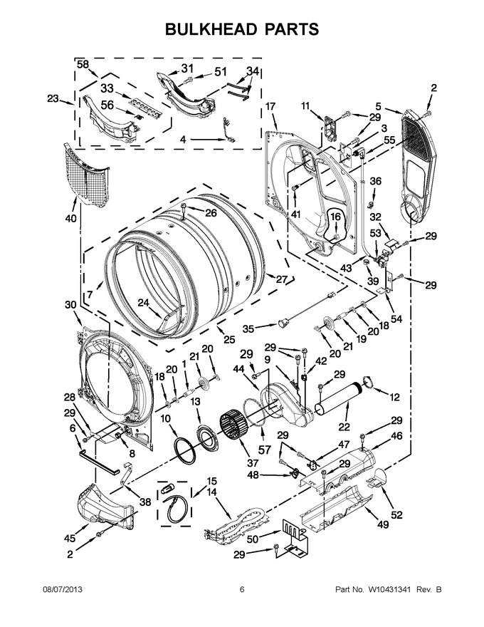 Diagram for MED6000XG1