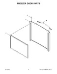 Diagram for 04 - Freezer Door Parts