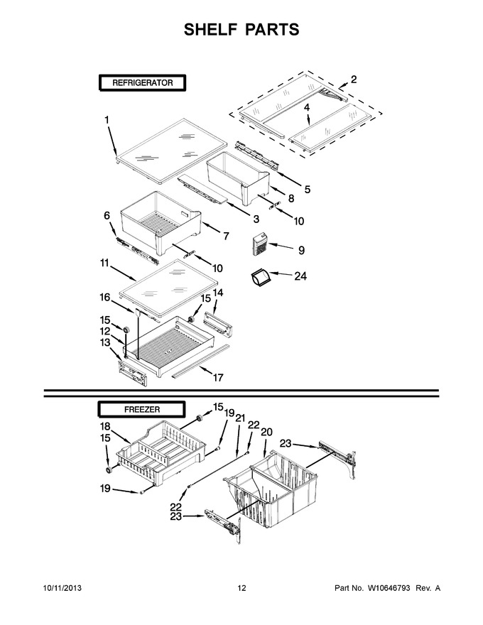 Diagram for MFB2055YEB01