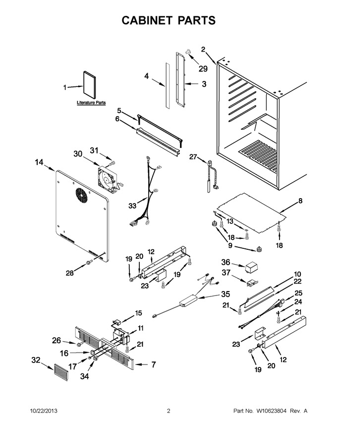 Diagram for JUW24FRACX00