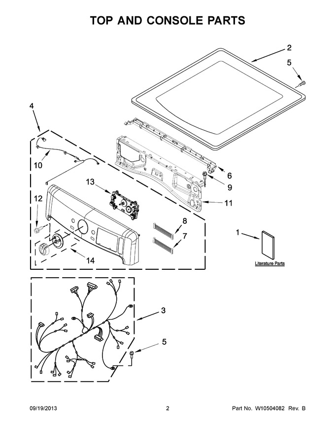 Diagram for YMED6000XR3