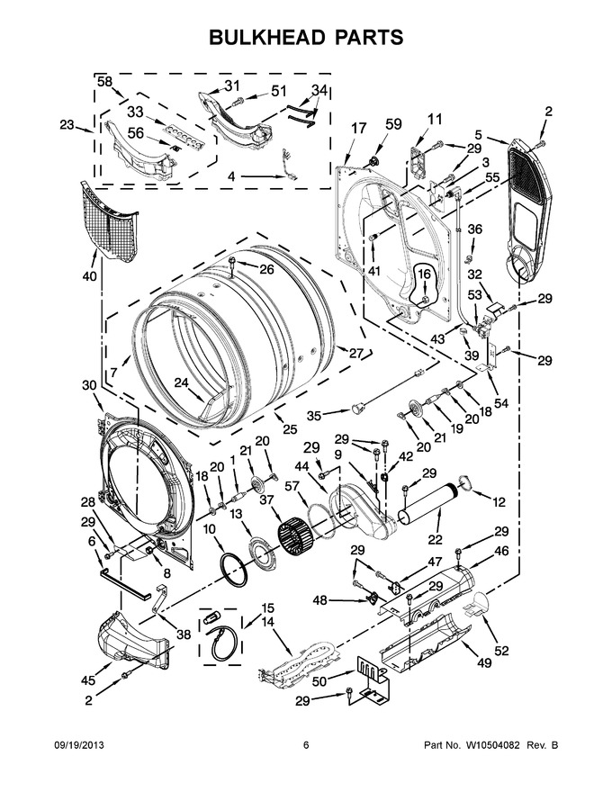 Diagram for YMED6000XR3