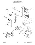 Diagram for 02 - Cabinet Parts