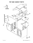 Diagram for 02 - Top And Cabinet Parts