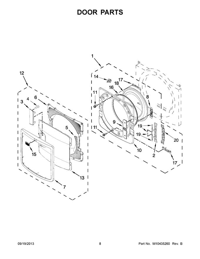 Diagram for YMED6000XG2