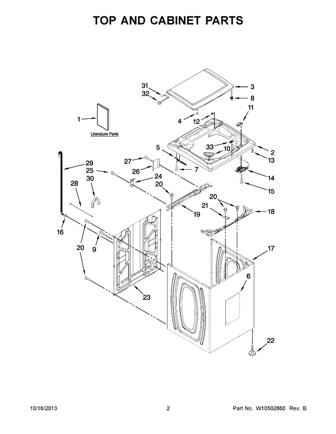 Diagram for MVWX700XW2