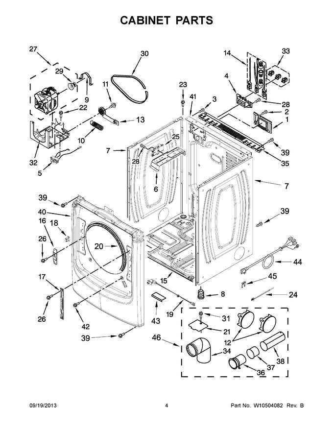 Diagram for YMED6000XW3