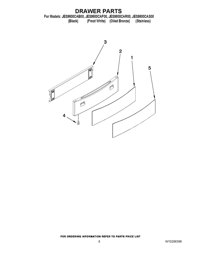 Diagram for JES9800CAS00