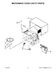 Diagram for 04 - Microwave Oven Cavity Parts