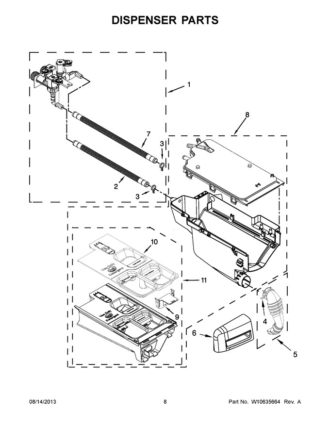 Diagram for MHW4000BW1