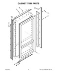 Diagram for 03 - Cabinet Trim Parts