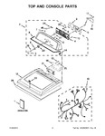Diagram for 02 - Top And Console Parts