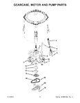 Diagram for 05 - Gearcase, Motor And Pump Parts