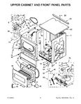 Diagram for 04 - Upper Cabinet And Front Panel Parts