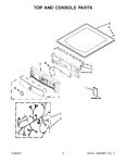 Diagram for 02 - Top And Console Parts