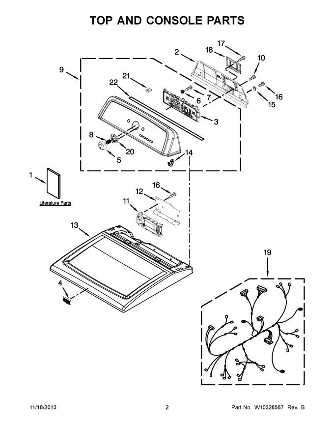 Diagram for MEDX550XW0
