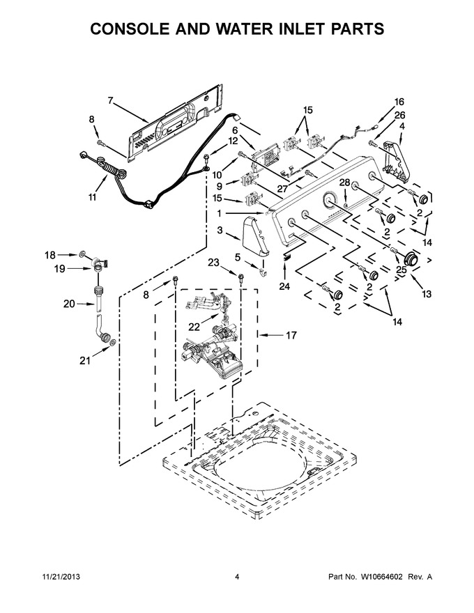 Diagram for 4KMVWC405BW0