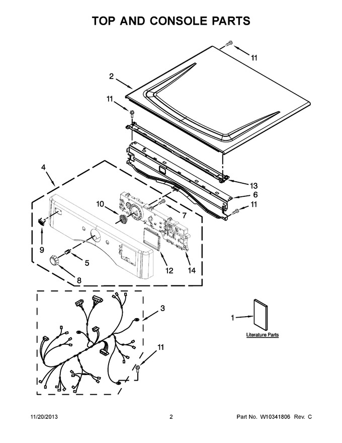 Diagram for MEDE200XW1