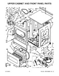 Diagram for 04 - Upper Cabinet And Front Panel Parts