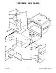 Diagram for 07 - Freezer Liner Parts