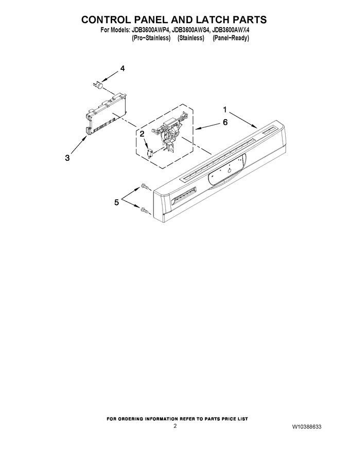 Diagram for JDB3600AWX4