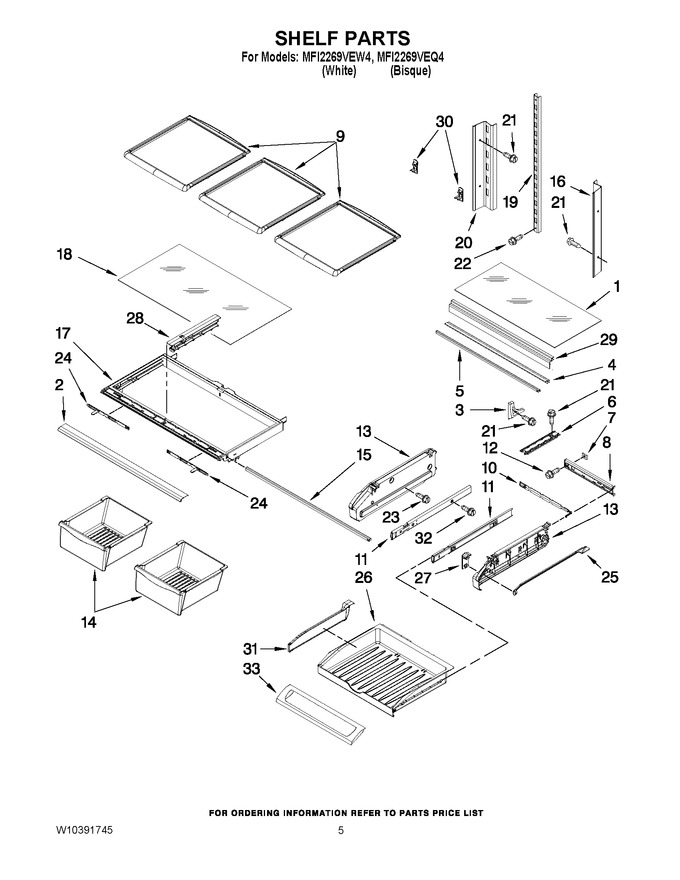 Diagram for MFI2269VEW4