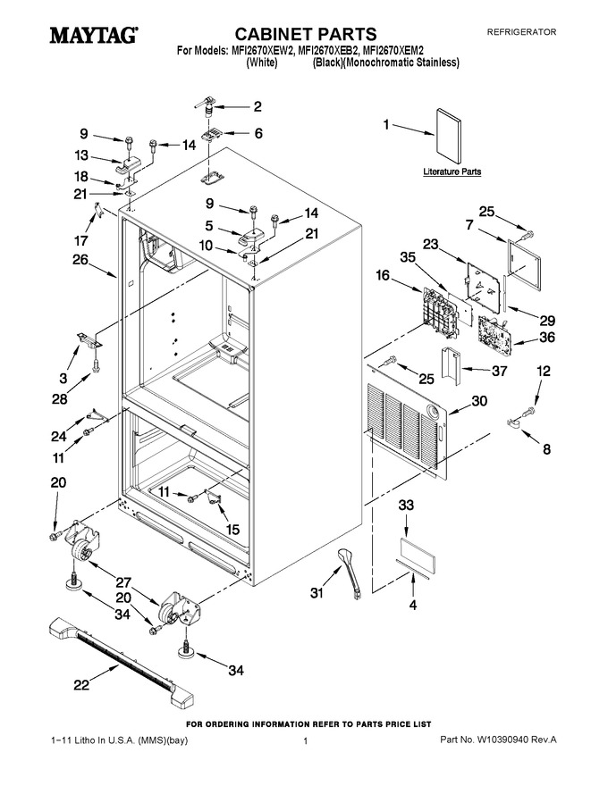 Diagram for MFI2670XEW2