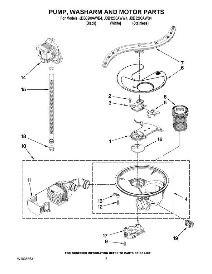 Diagram for JDB3200AWW4