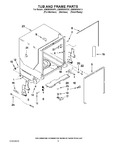 Diagram for 05 - Tub And Frame Parts