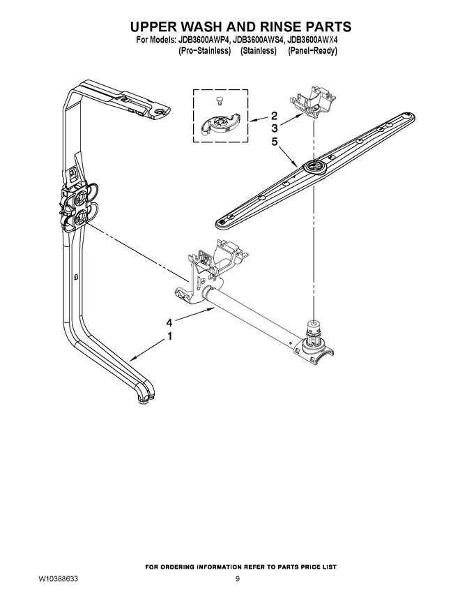 Diagram for JDB3600AWX4