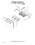 Diagram for 10 - Freezer Door Parts