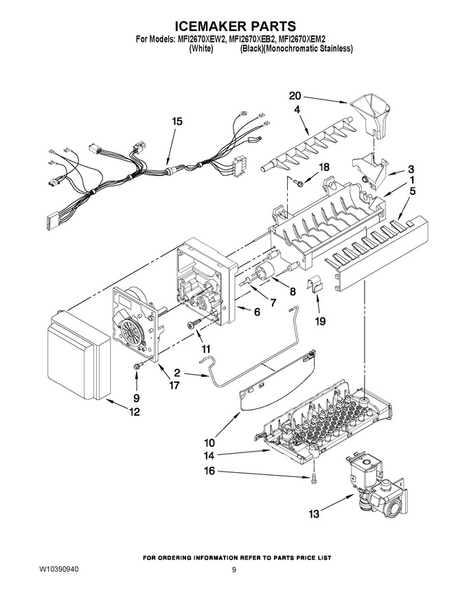 Diagram for MFI2670XEW2