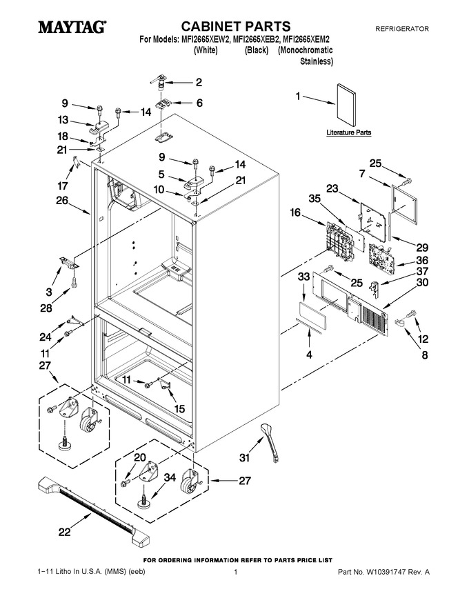 Diagram for MFI2665XEM2