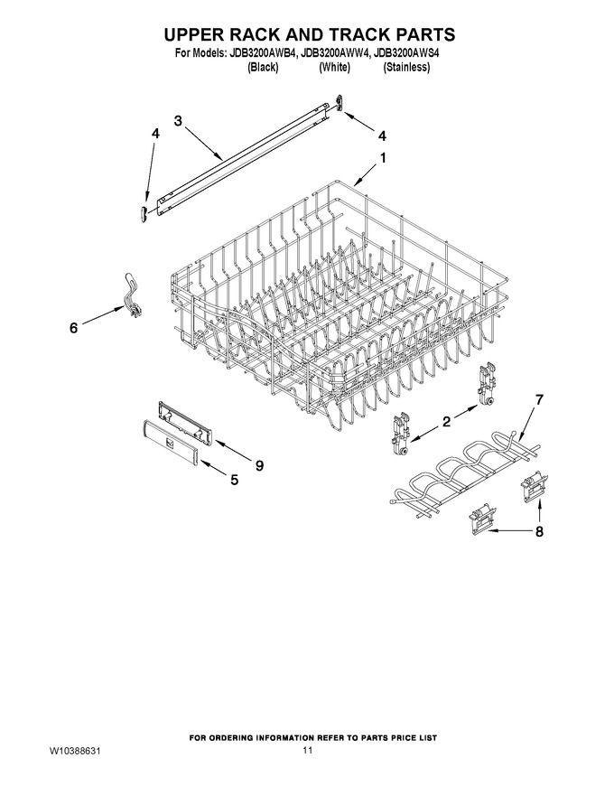 Diagram for JDB3200AWB4