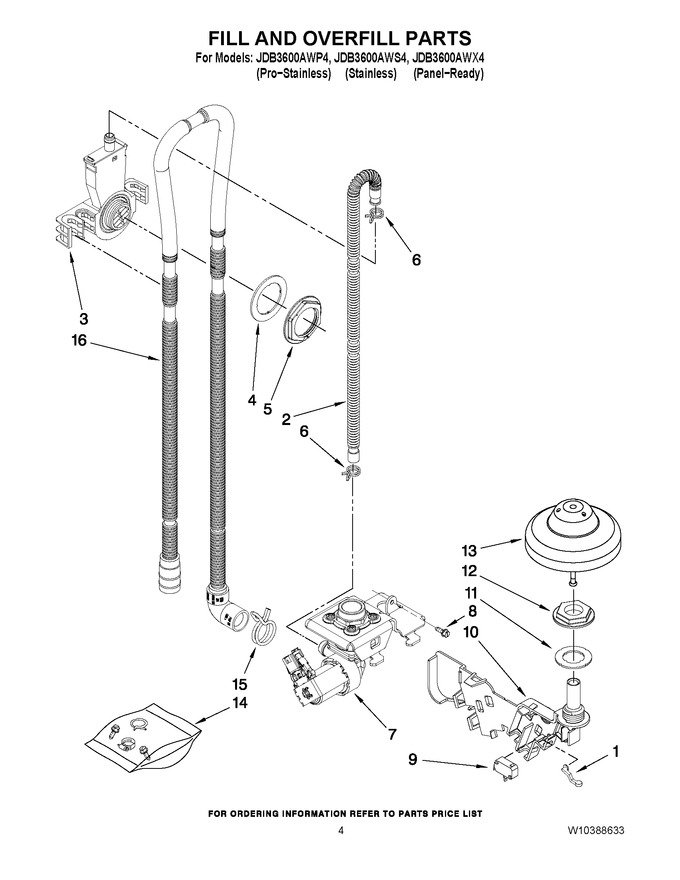 Diagram for JDB3600AWS4