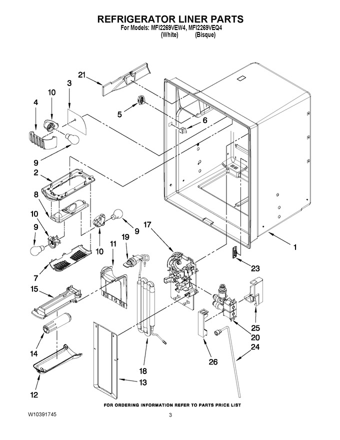 Diagram for MFI2269VEW4