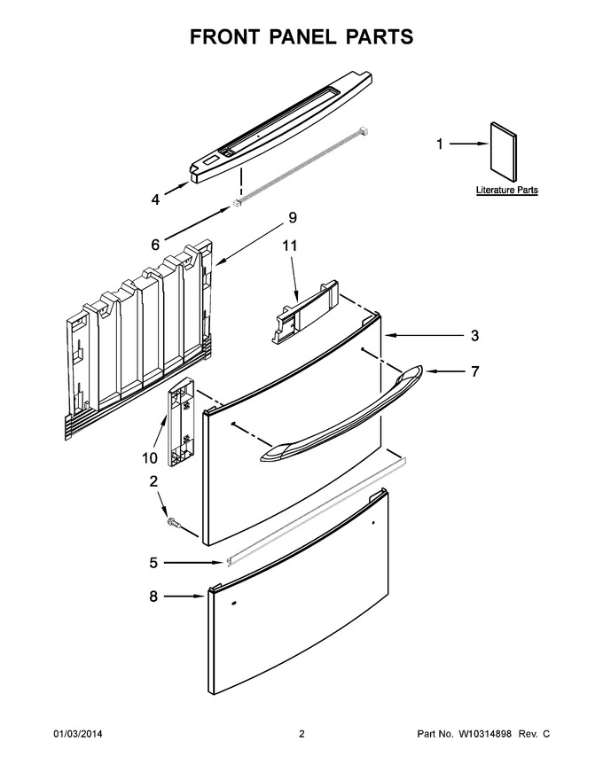 Diagram for MDD8000AWS3