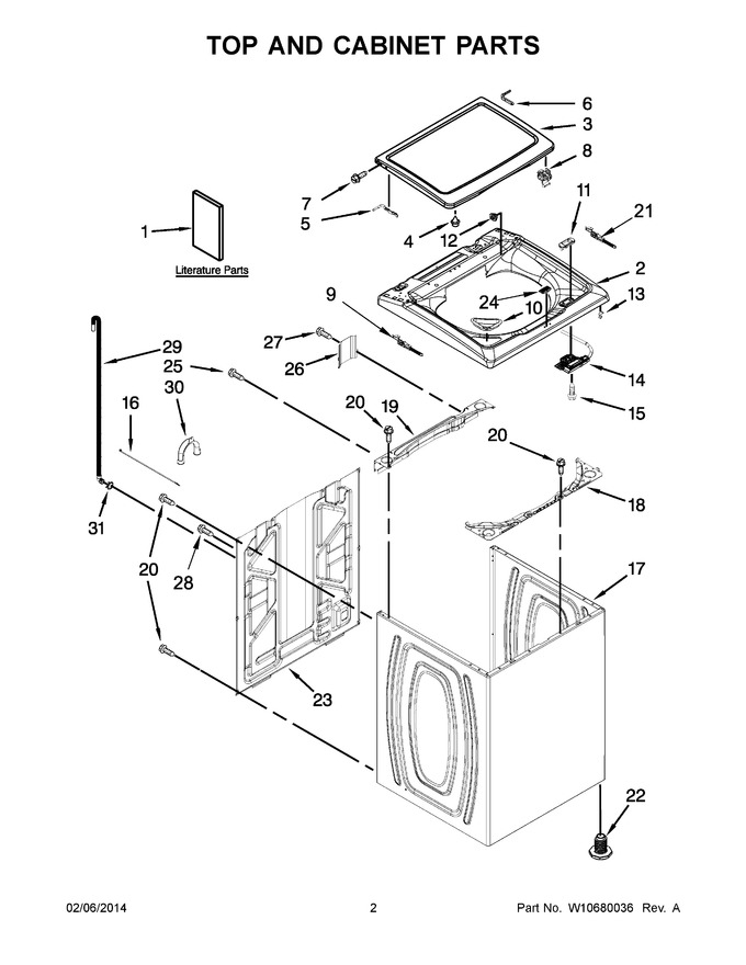Diagram for 7MMVWH450DW0