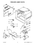 Diagram for 03 - Freezer Liner Parts