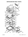 Diagram for 04 - Refrigerator Shelf Parts