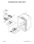 Diagram for 05 - Refrigerator Liner Parts