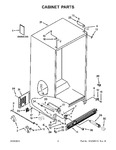 Diagram for 02 - Cabinet Parts
