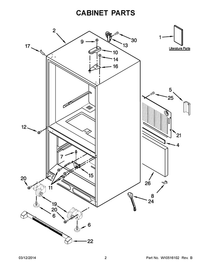 Diagram for MBR2258XES3