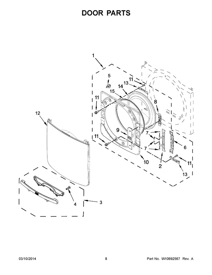 Diagram for MGD4100DW0