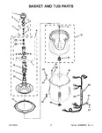 Diagram for 04 - Basket And Tub Parts