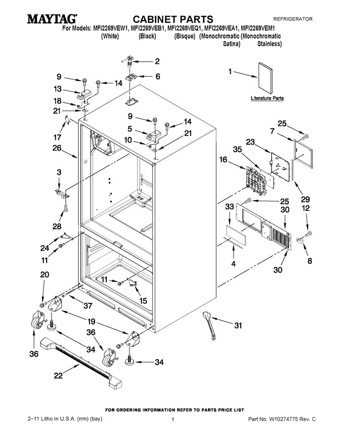 Diagram for MFI2269VEB1