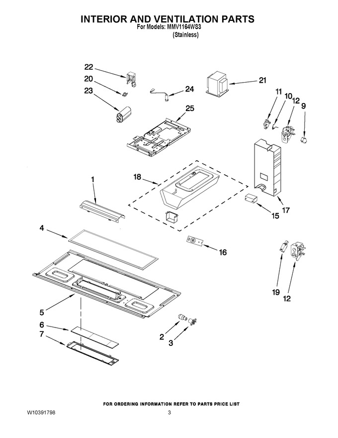 Diagram for MMV1164WS3
