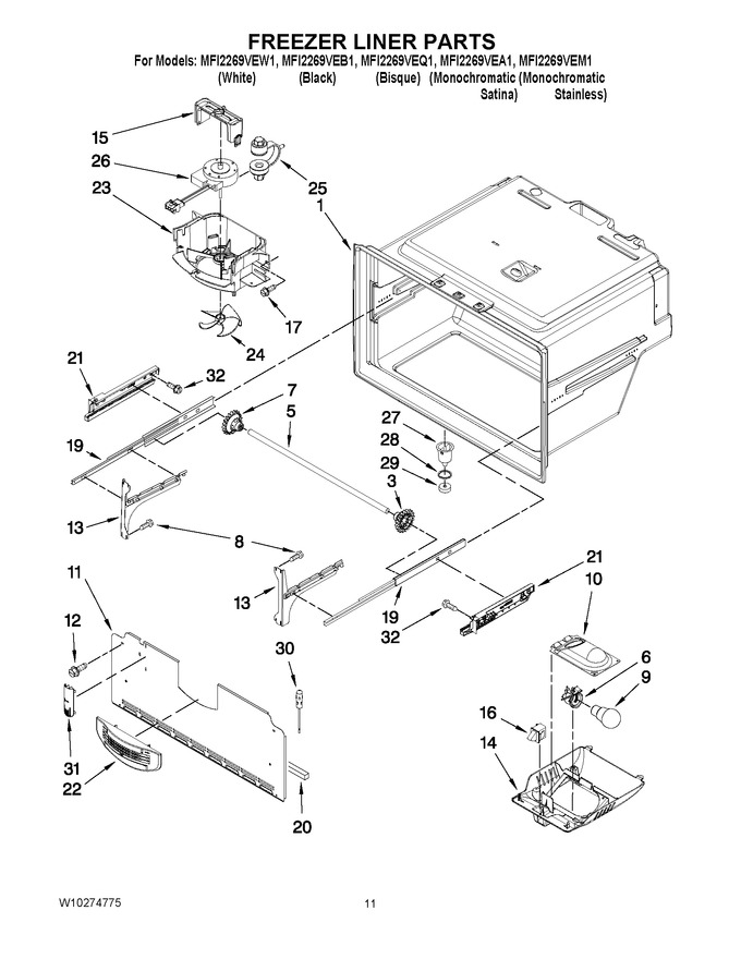 Diagram for MFI2269VEA1