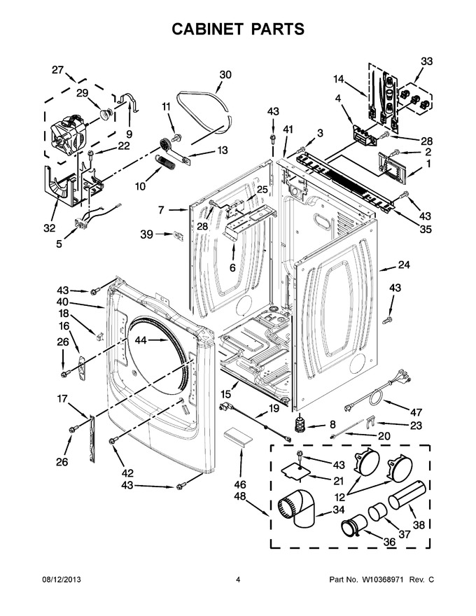 Diagram for YMED7000XW0