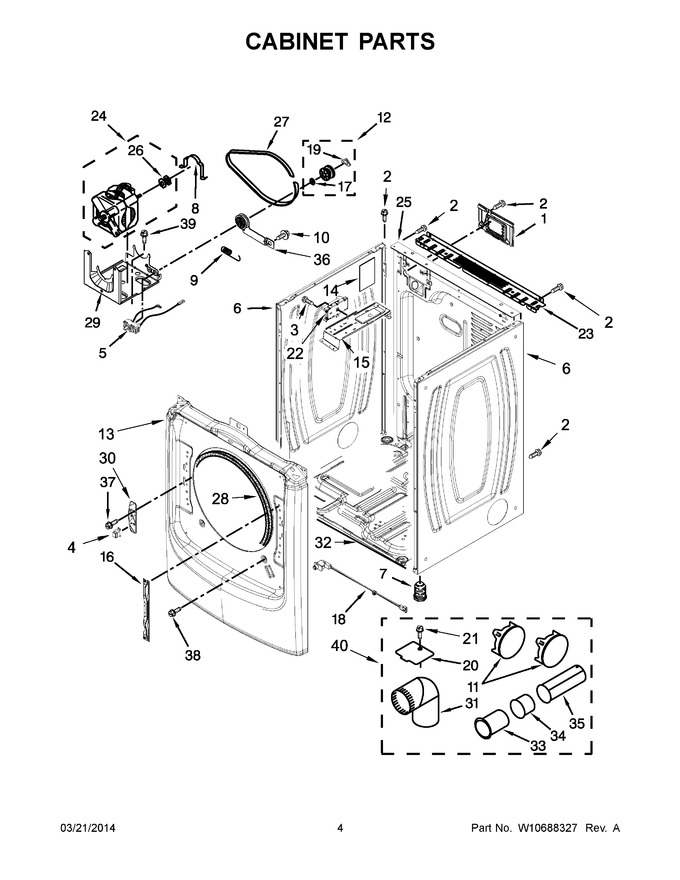 Diagram for MED3100DW0